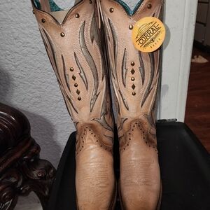 Corral Tan Western Boots